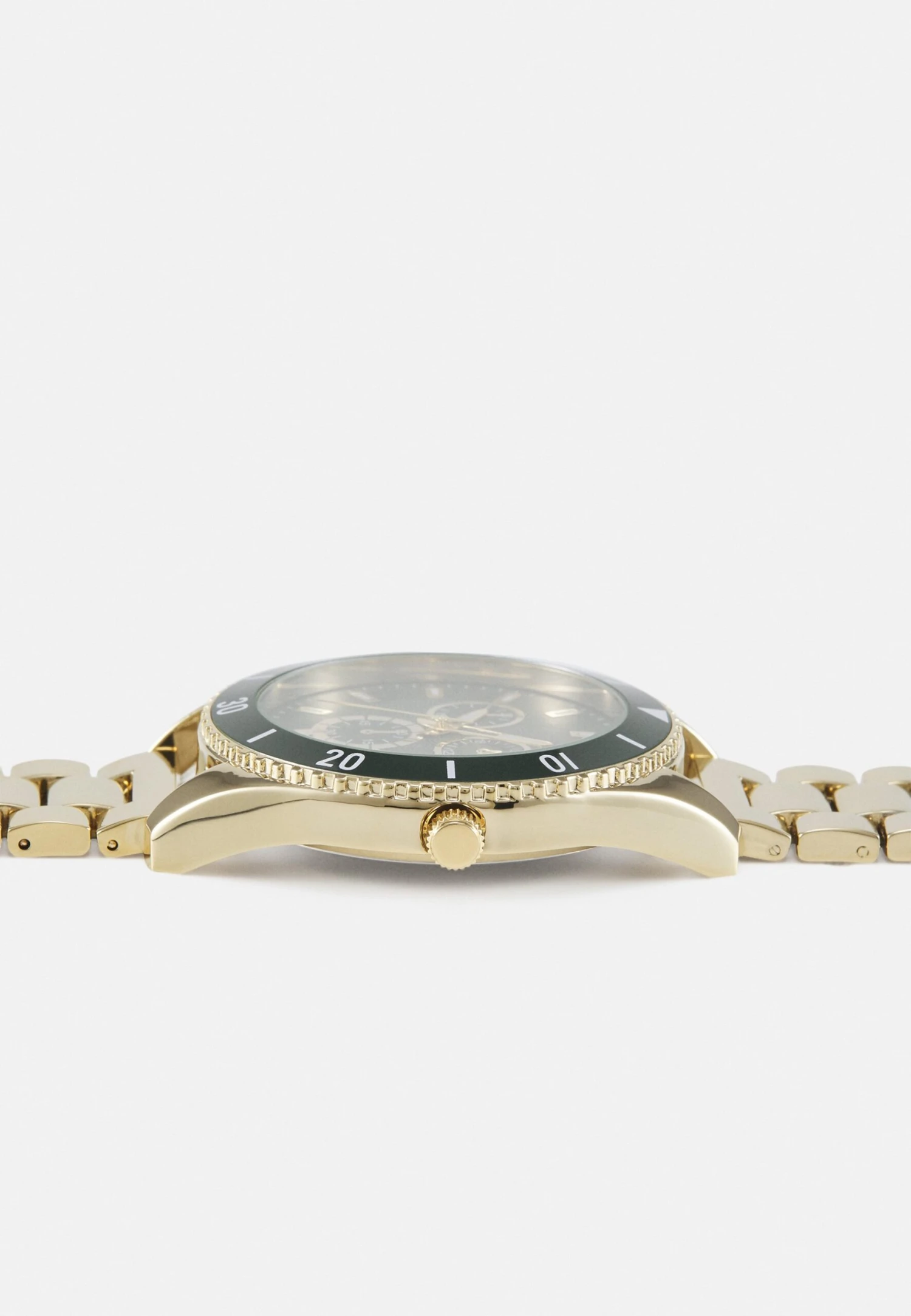 Pier One Unisex - Montre - Gold-Coloured/Green 3 Pier One Unisex - Montre - Gold-Coloured/Green – Image 3