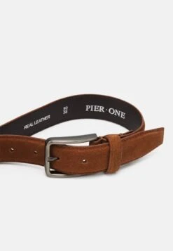 Pier One Leather Unisex - Ceinture - Cognac -Pier One 2a7a4da287ac4e3aa1f4ad0c94503e0d