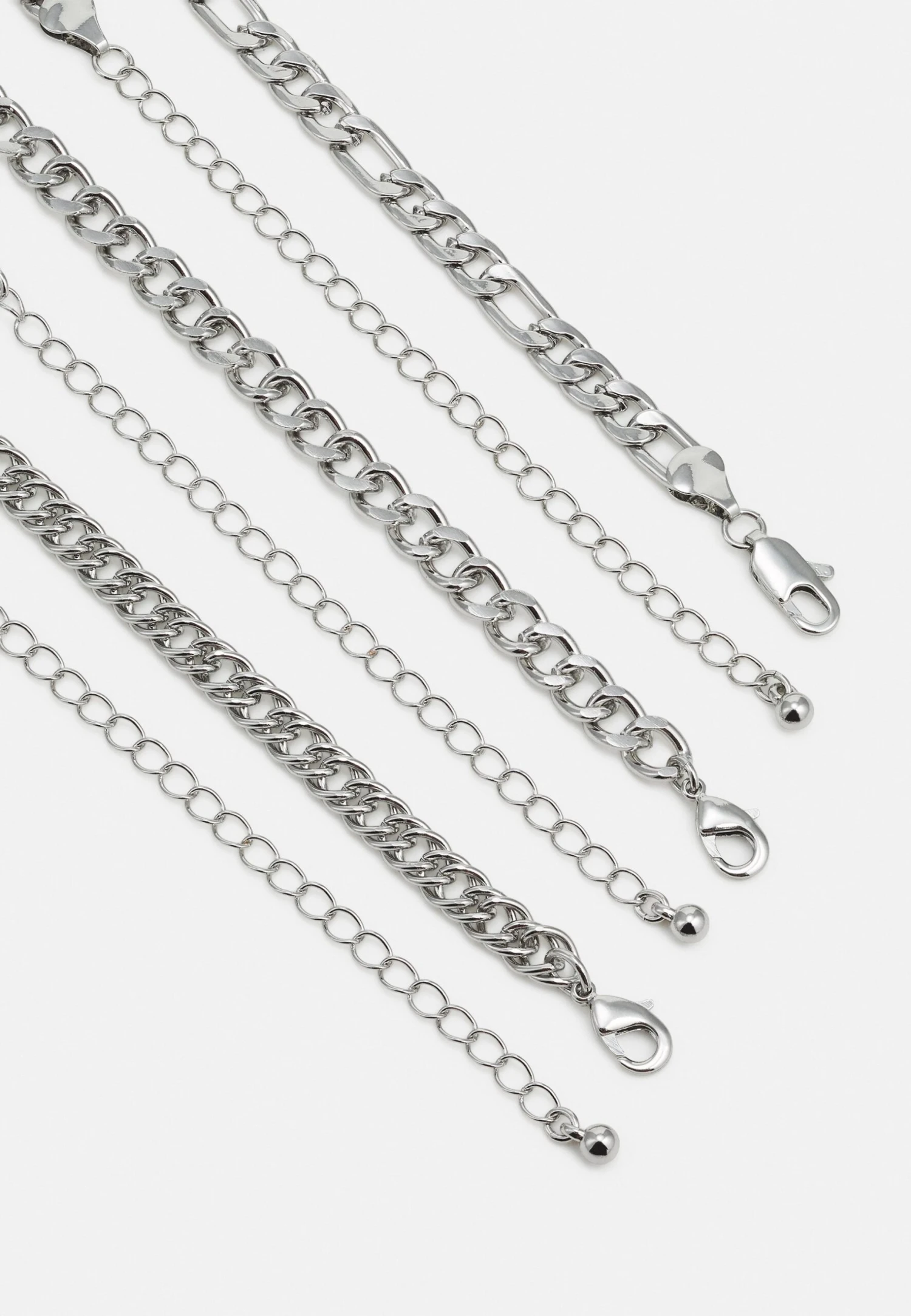 Pier One 3 Pack Unisex - Collier - Silver-Coloured 2 Pier One 3 Pack Unisex - Collier - Silver-Coloured – Image 2