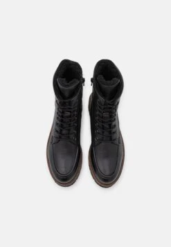 Pier One Leather Winter Boot - Bottines À Lacets - Black 11 Pier One Leather Winter Boot - Bottines À Lacets - Black -Pier One 5535d8d9274f472da52513465a503a1f