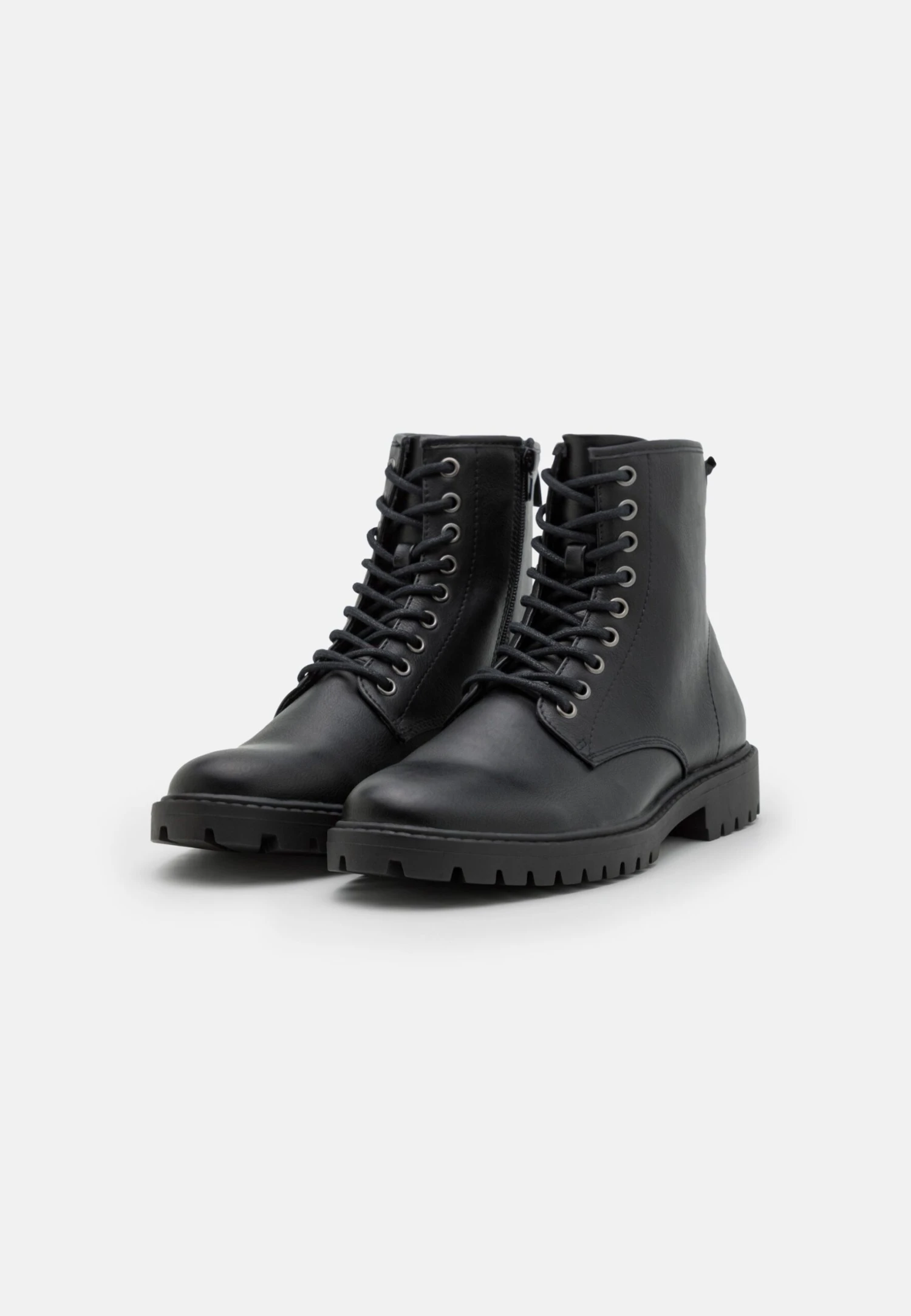 Pier One Unisex - Bottines À Lacets - Black 2 Pier One Unisex - Bottines À Lacets - Black – Image 2