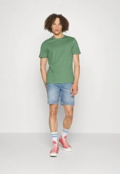 Pier One Unisex 5 Pack - T-Shirt Basique - Light Blue/Purple/White