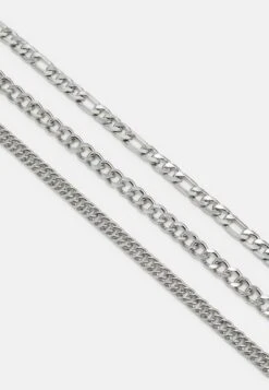 Pier One 3 Pack Unisex - Collier - Silver-Coloured 5 Pier One 3 Pack Unisex - Collier - Silver-Coloured -Pier One 60d79f053d59406695d90cf1c26a8416