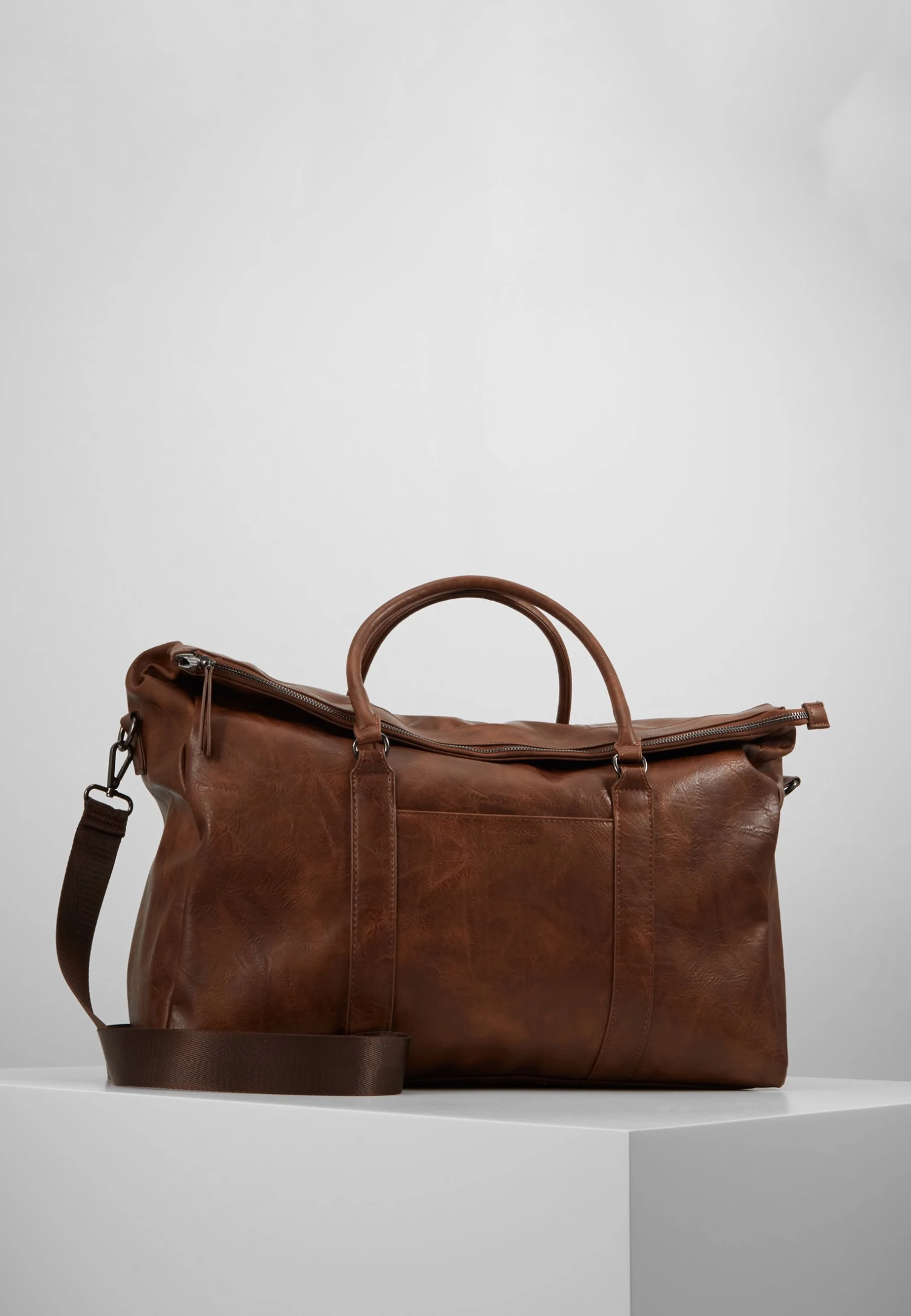 Pier One Unisex - Sac Week-End - Dark Brown 3 Pier One Unisex - Sac Week-End - Dark Brown – Image 3