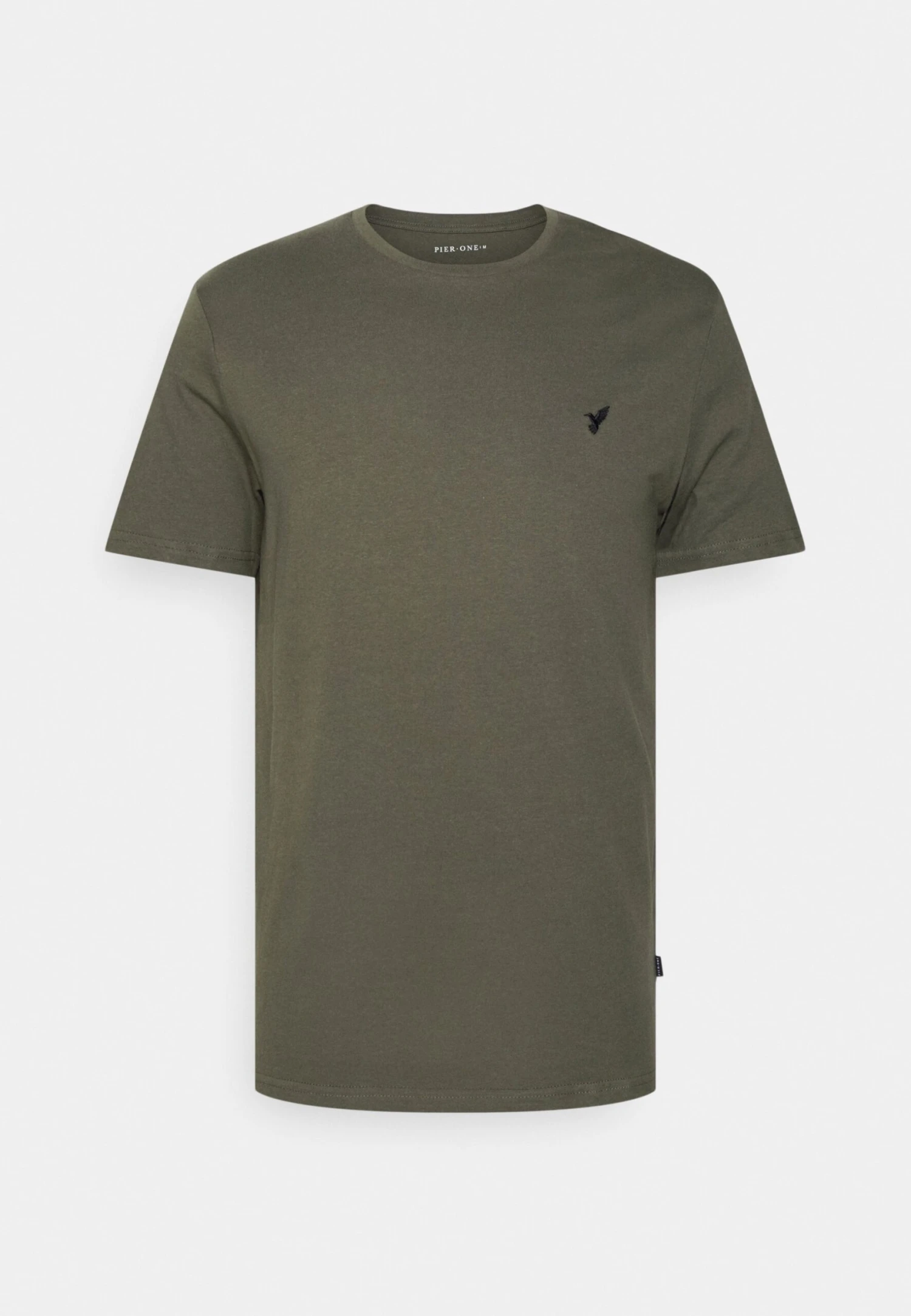 Pier One Unisex 5 Pack - T-Shirt Basique - White/Brown/Dark Blue 4 Pier One Unisex 5 Pack - T-Shirt Basique - White/Brown/Dark Blue – Image 4