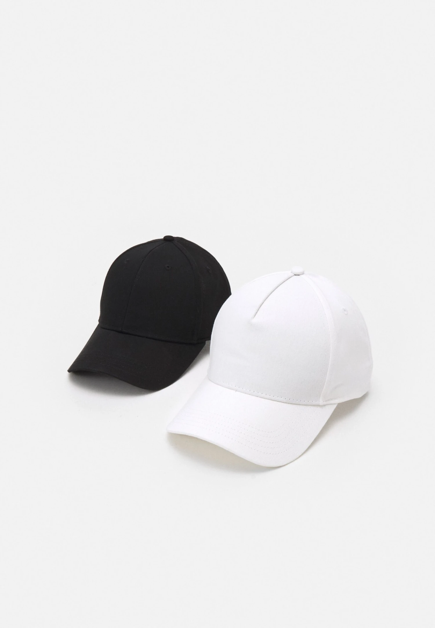 Pier One Unisex 2 Pack - Casquette - Black/White 1 Pier One Unisex 2 Pack - Casquette - Black/White