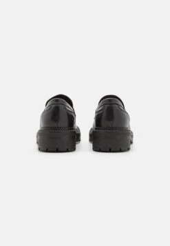 Pier One Leather - Mocassins - Black -Pier One df66e0617f5f4c5c94ca15df145e4067