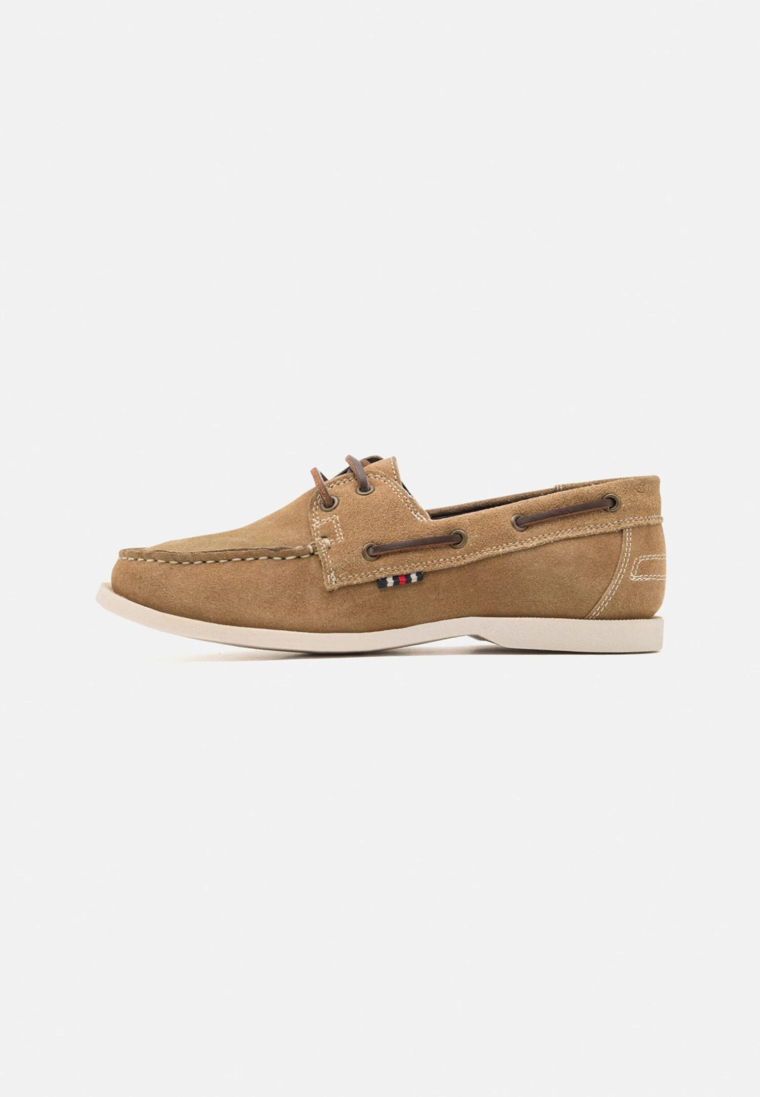 Pier One Leather Unisex - Chaussures Bateau - Beige 1 Pier One Leather Unisex - Chaussures Bateau - Beige