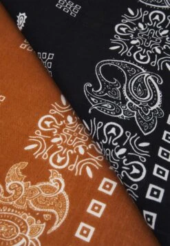 Pier One 2 Pack Unisex - Foulard - Black/Cognac -Pier One f287e6fd911845ac8677340168080f59